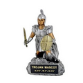 Trojan School Mascot Sculpture
